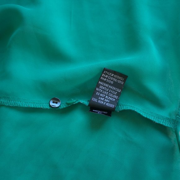 Green Casual Button Down | A. Byer - Picture 5 of 5